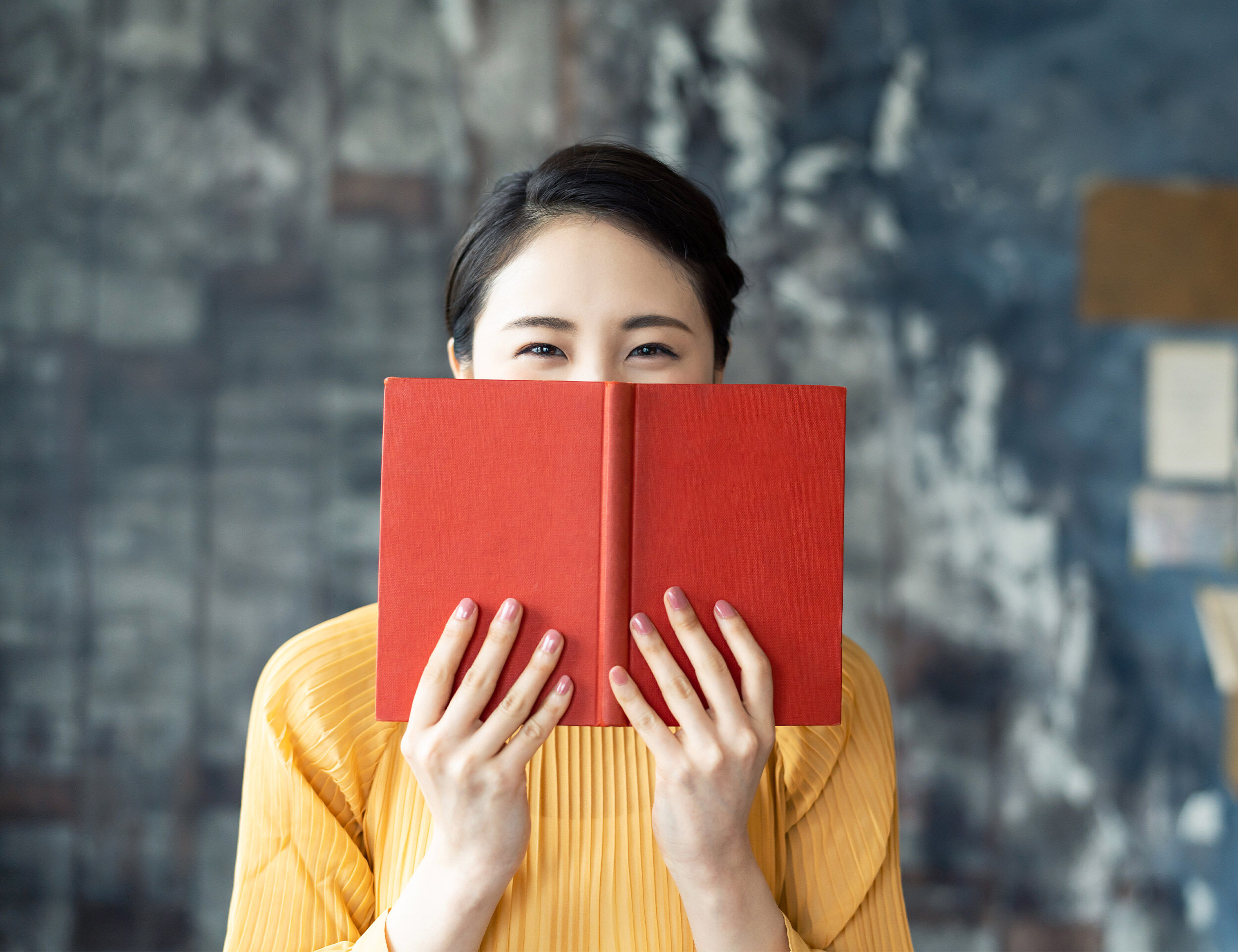 women rading book on womens day
