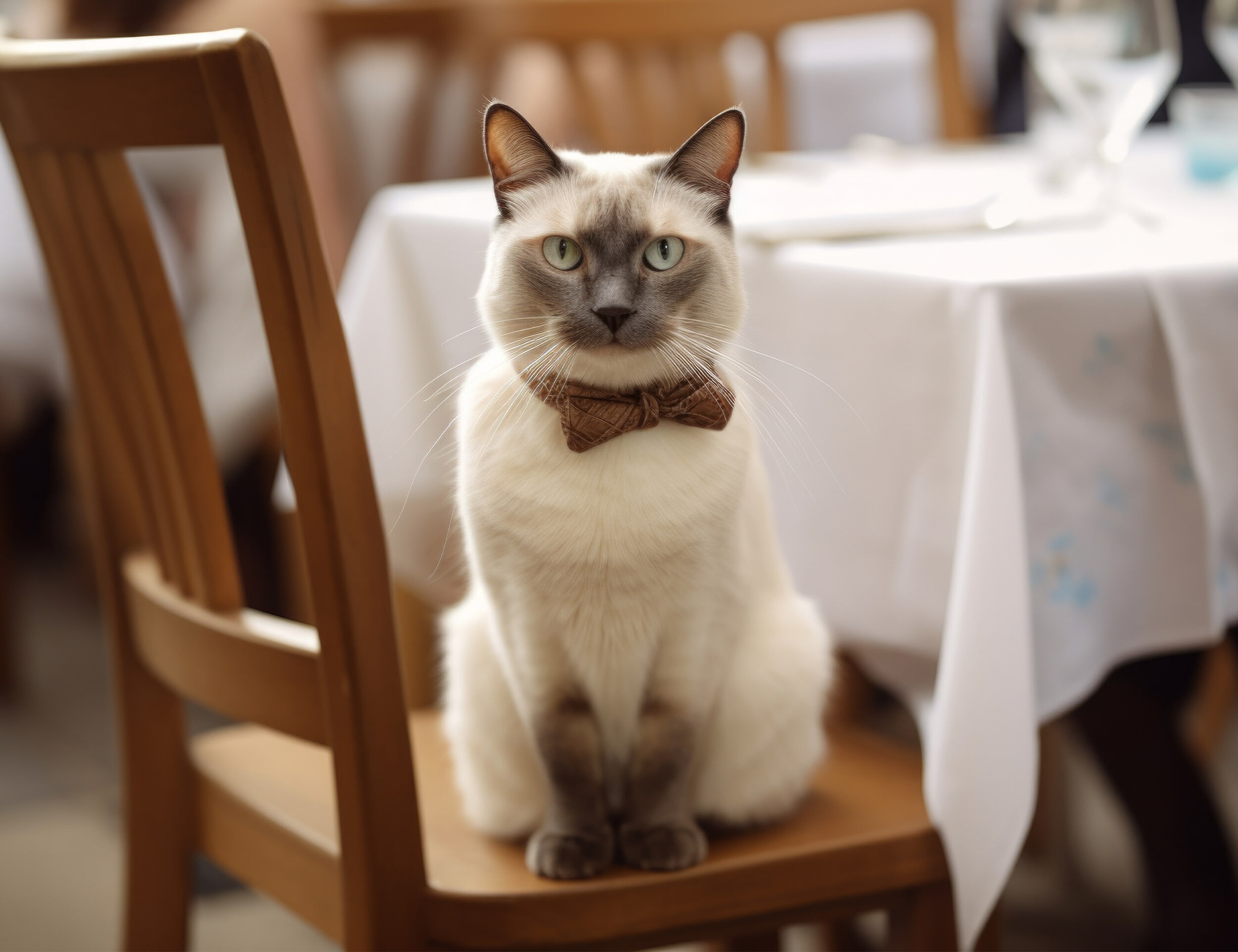 Dog in a bowtie