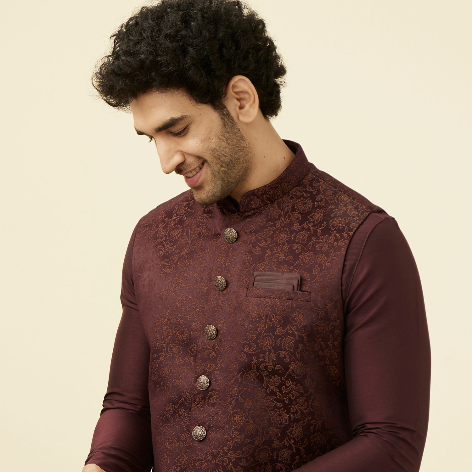 Manyavar Banglori Silk Wholesale Mens Kurta Pajama 7 Pieces Catalog Catalog