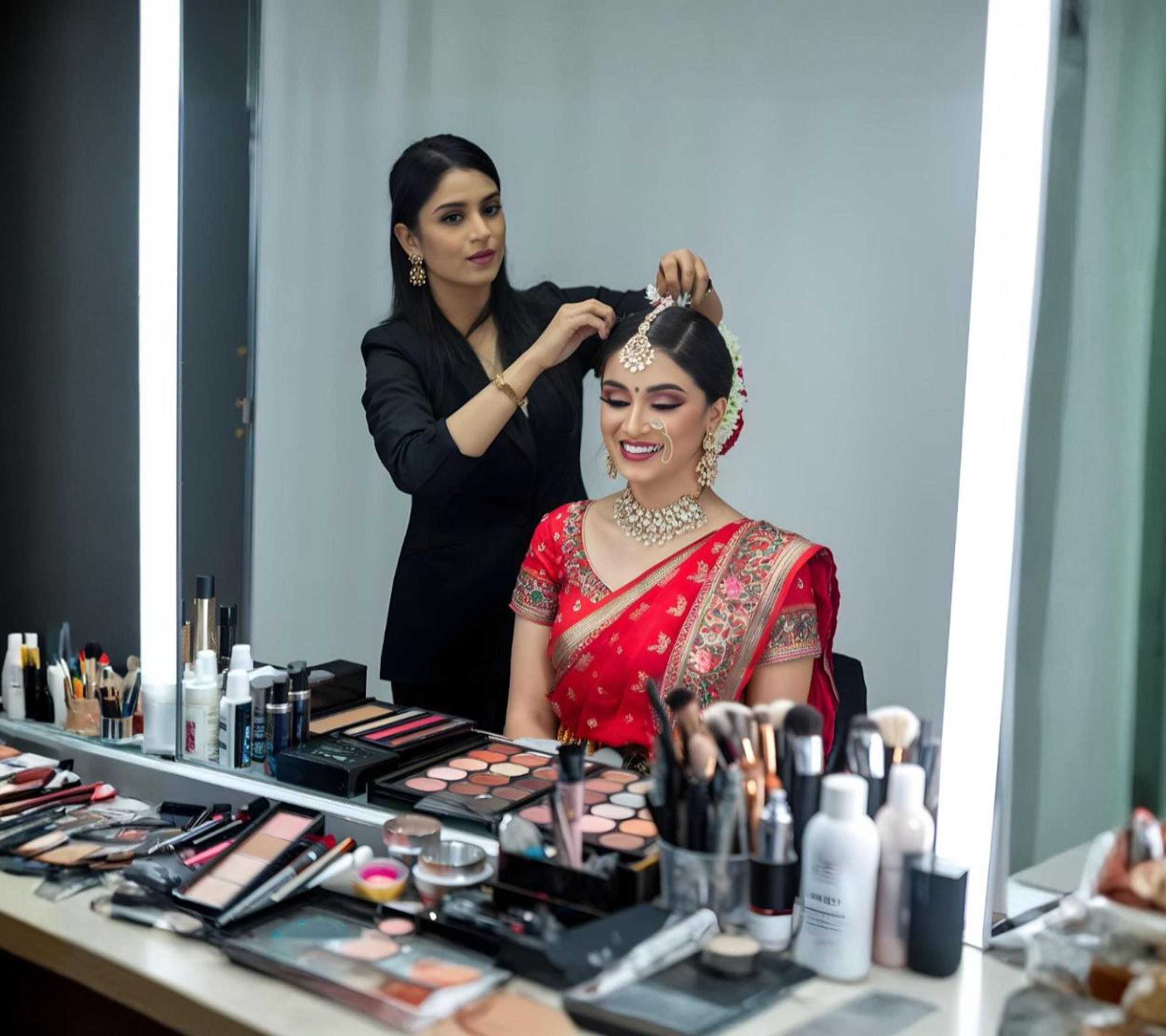 How to Choose Between False Lashes and Extensions for Your Bridal Look