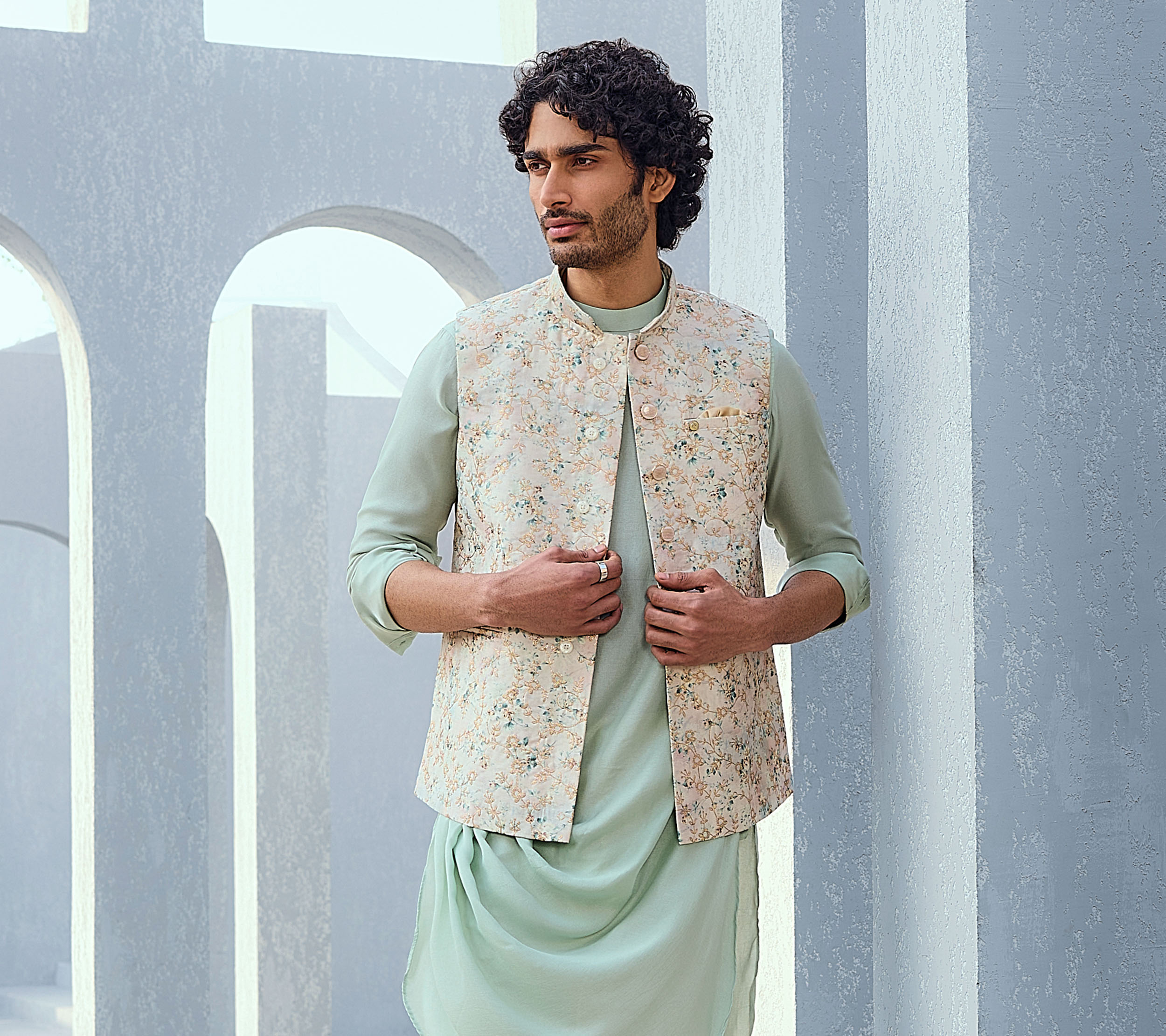 Beyond White: Cream and Other Neutral Tones Rule Day Wedding Fashion