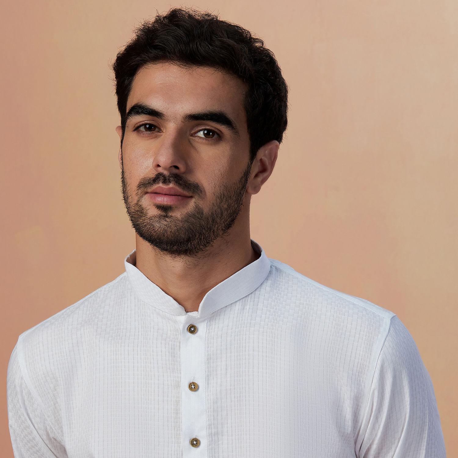 kurta-pajama-for-men-buy-white-self-striped-kurta-pajama-online-manyavar