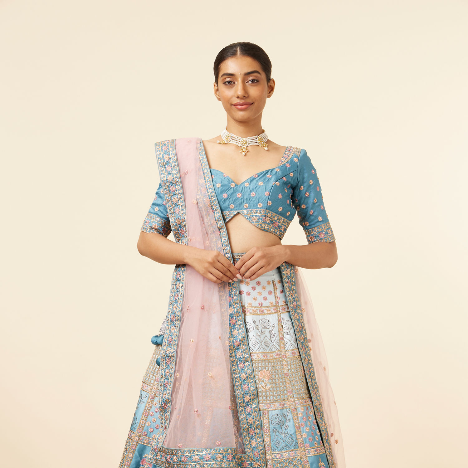 Buy Party Wear Lehenga Girl, Indian Kids Dress, Ghagra, Choli and Dupatta  Set, Blue Lehenga for Babies, Designer Dress for Girls, Chaniya Choli  Online in India - Etsy