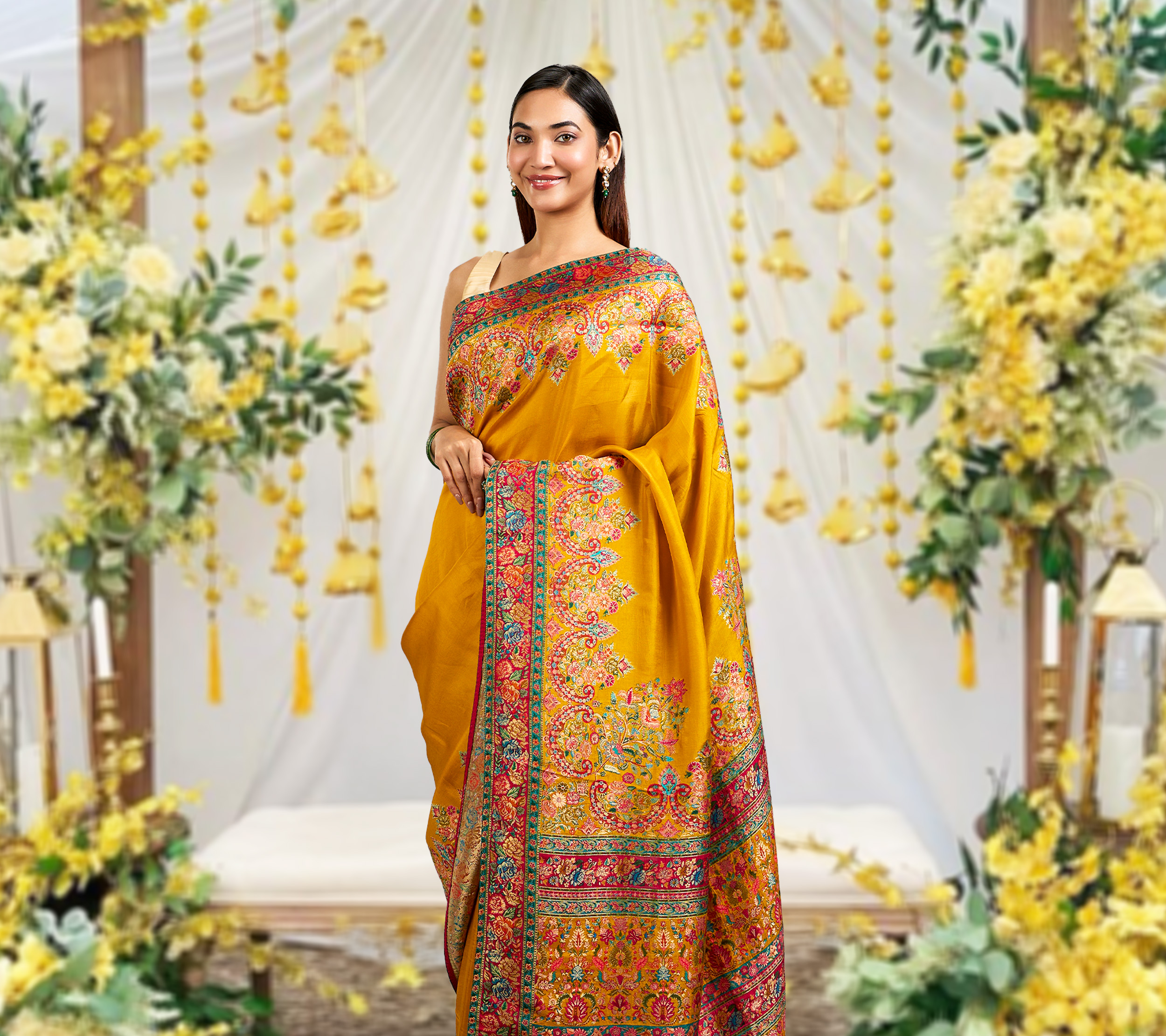The Bride's Guide to Choosing the Perfect Haldi Saree