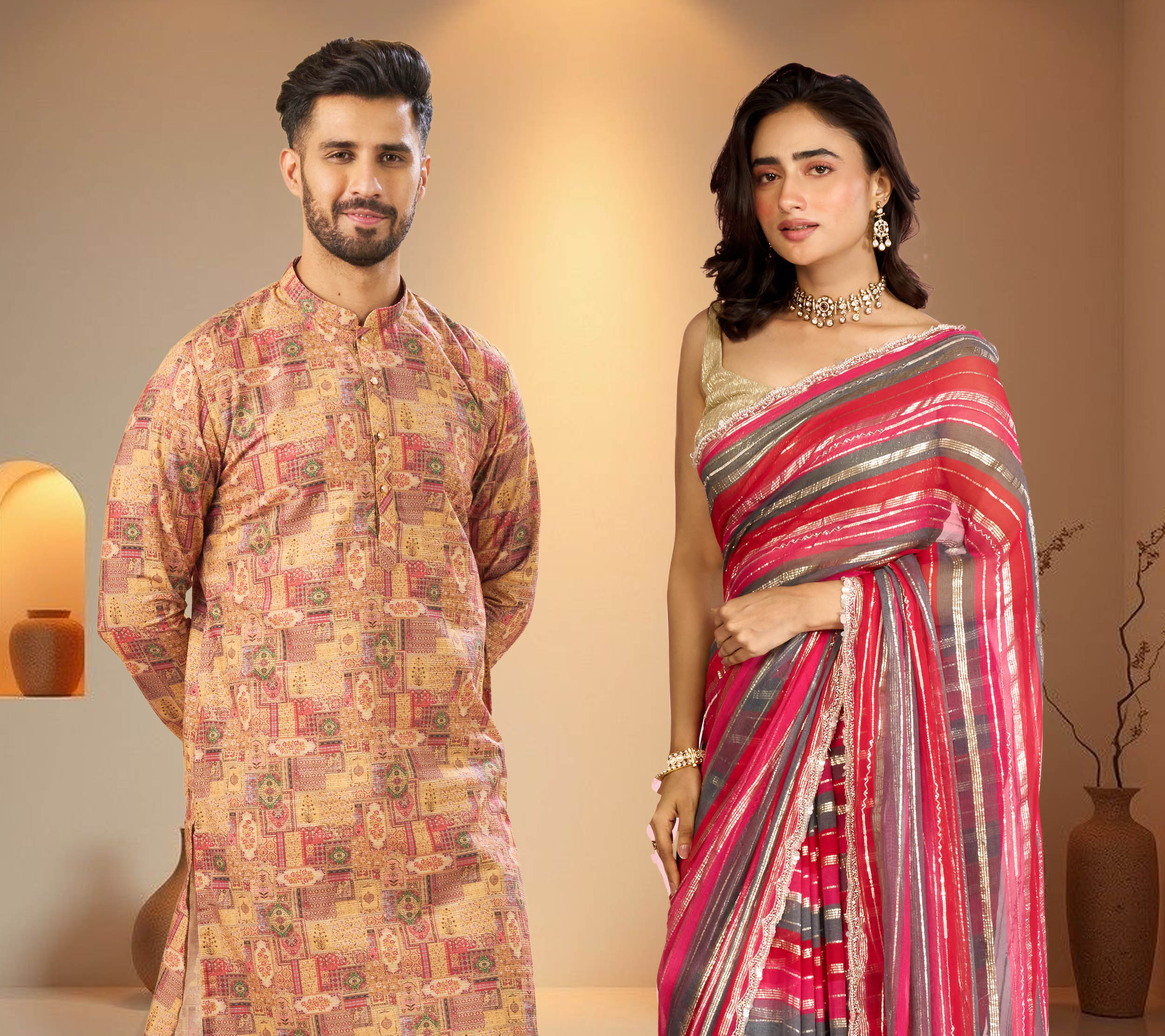 20 Graceful Durga Puja Outfit Ideas to Flaunt This Festive Season