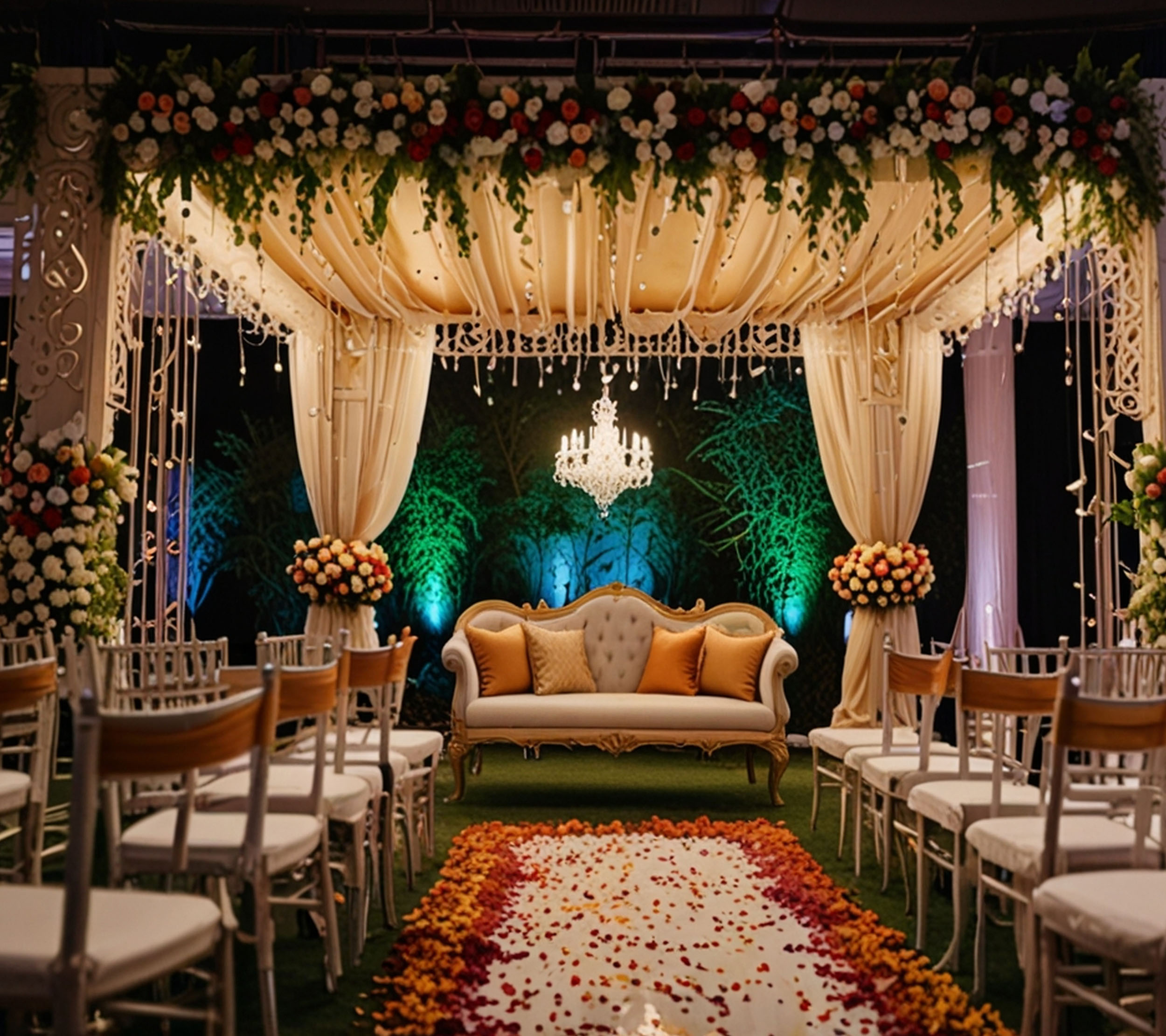 Magical Outdoor Wedding Reception Lighting Ideas That Shine Through Every Season