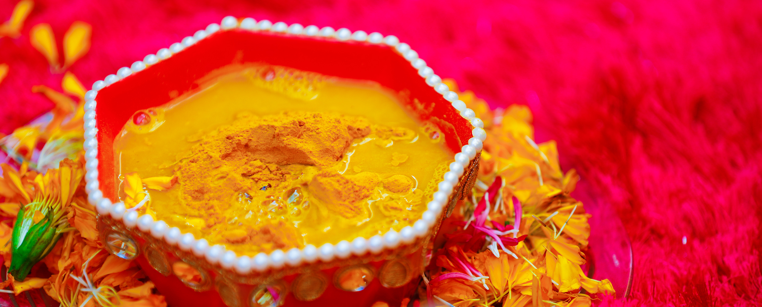 Haldi in beautiful handcrafted design bowl for haldi ceremony Haldi in beautiful handcrafted design bowl for haldi ceremony