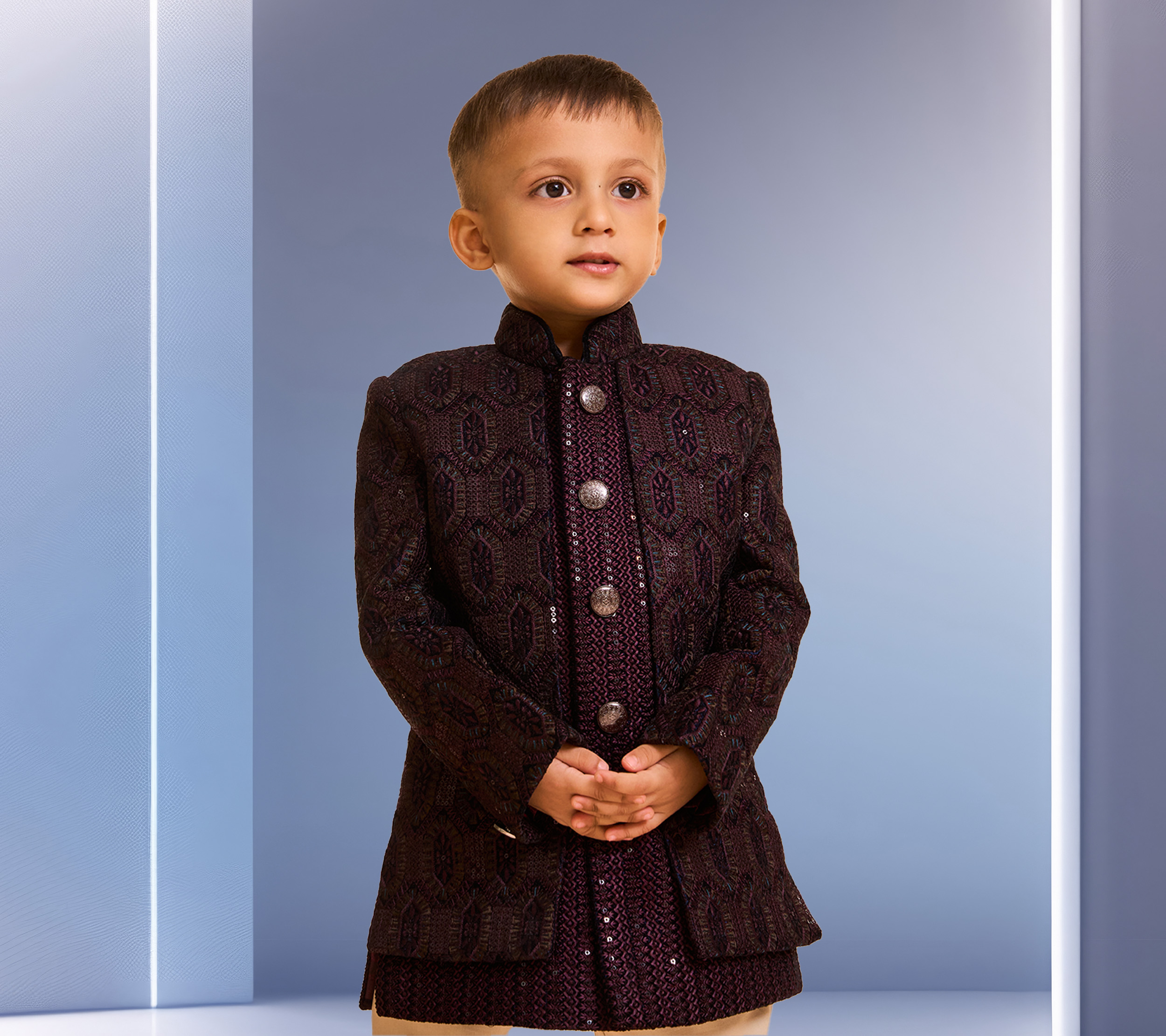 Steal the Show: Trendy Indo-Western Wedding Outfits for Kids