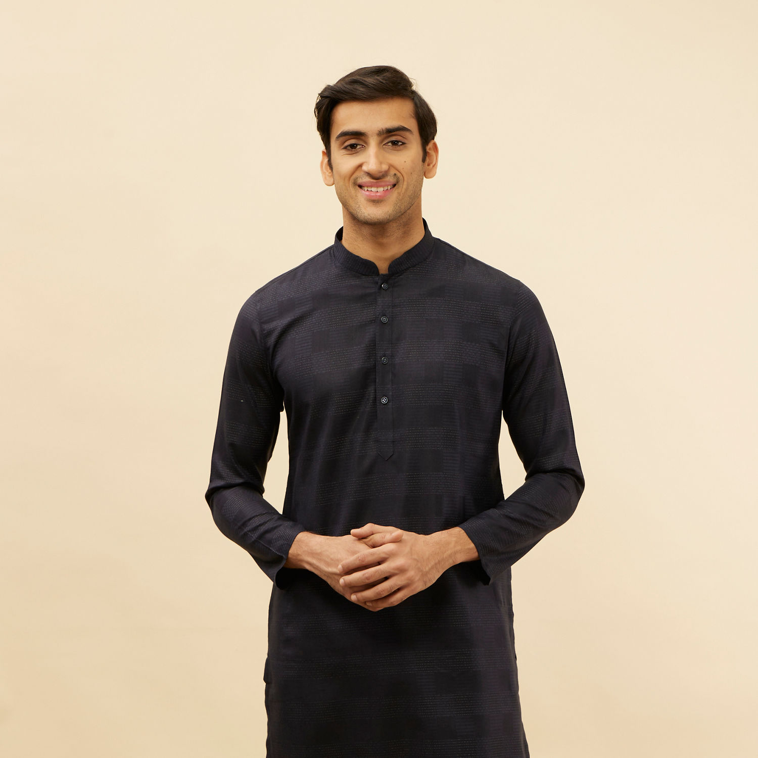 Plain black cotton attractive festive wear pathani suit - G3-MPS0573 |  G3fashion.com