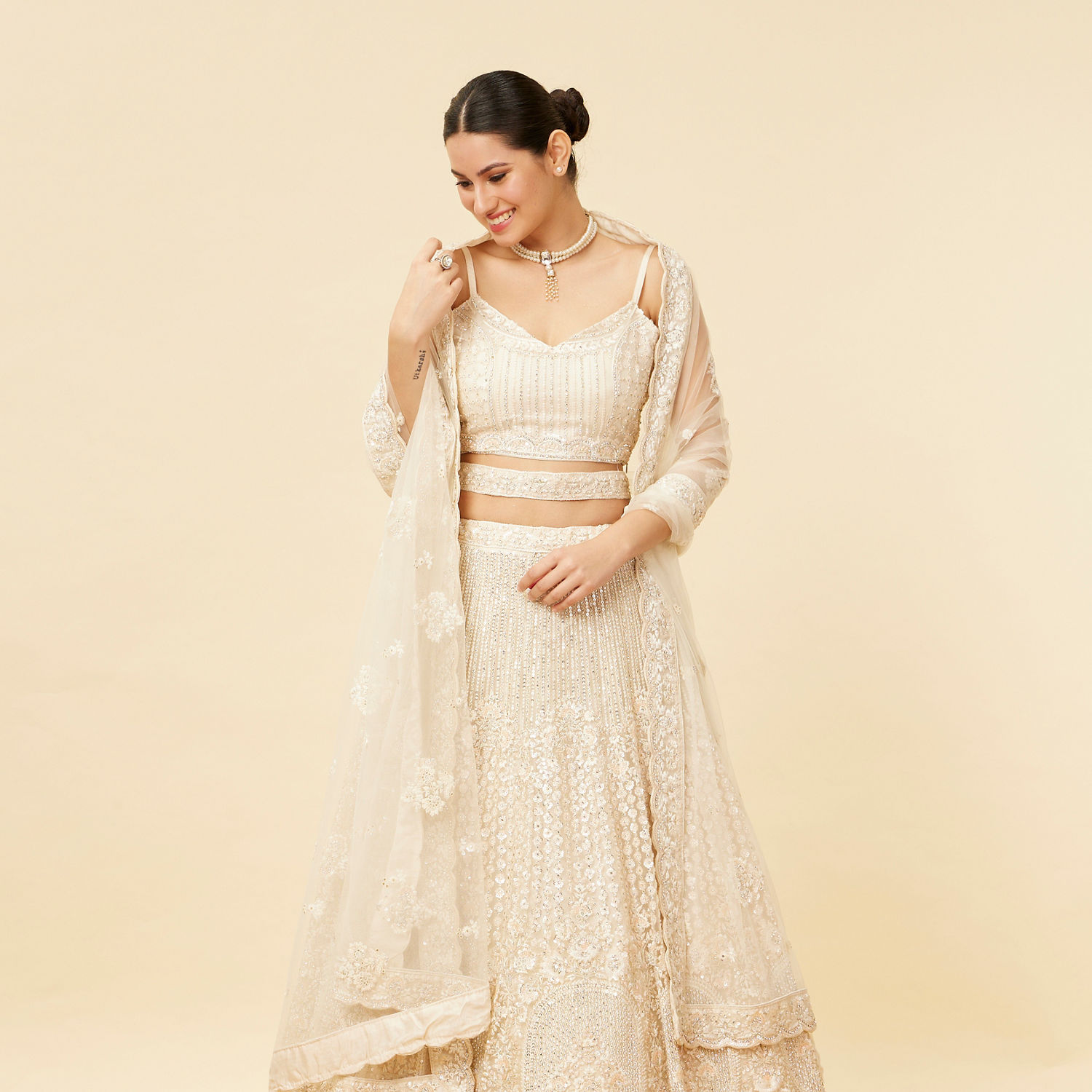 Pin by Saiyada Masani on Outfits ♥️ | Engagement dress for bride, Engagement  dress for groom, Latest bridal lehenga