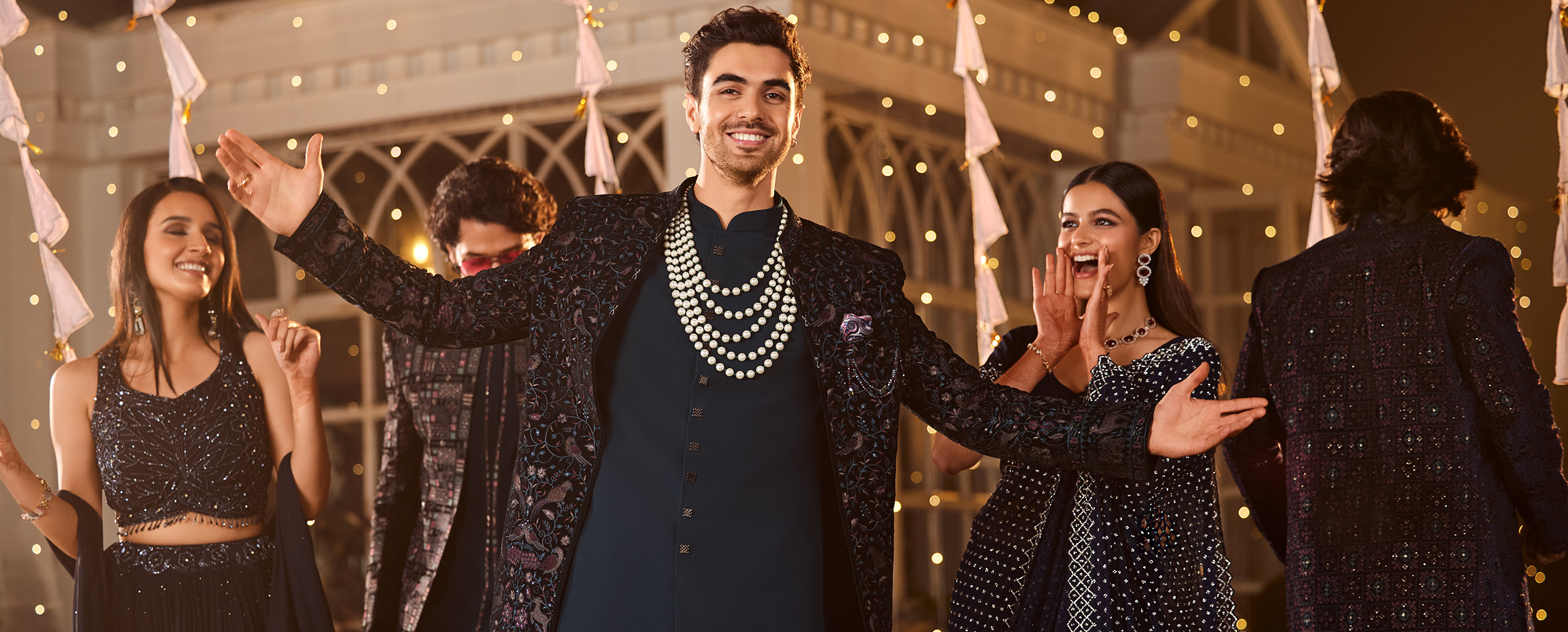 Men wearing indo western sherwani for wedding Men wearing indo western sherwani for wedding
