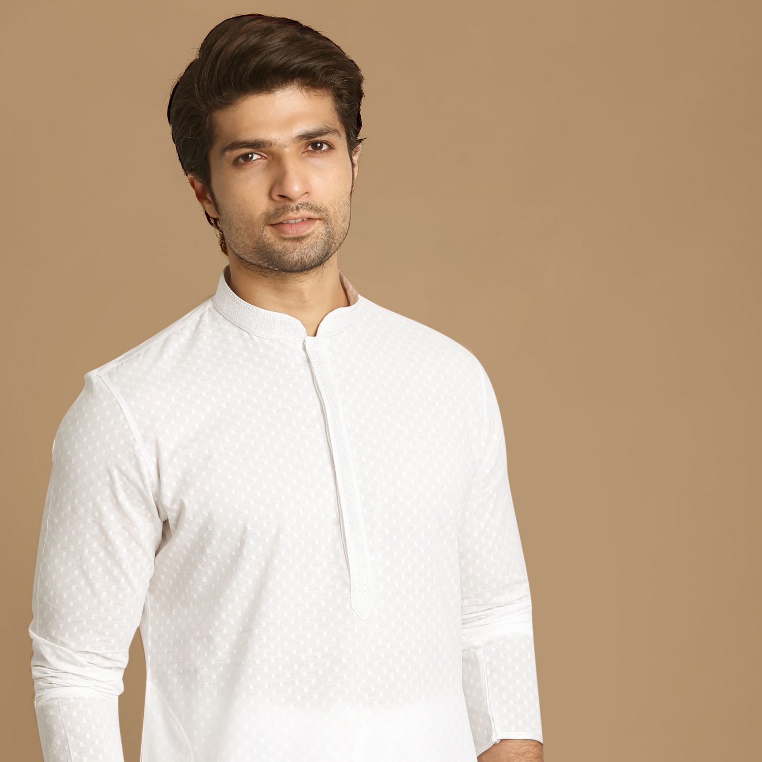 Buy Classic White Kurta Set Online in Canada Manyavar Kurta Pajama for Men
