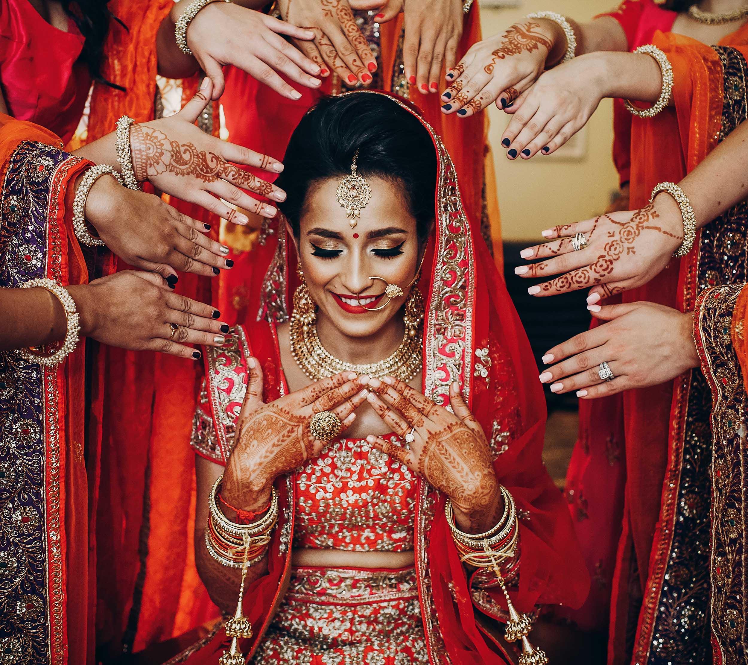 Personalizing Bridal Mehendi with Hidden Stories