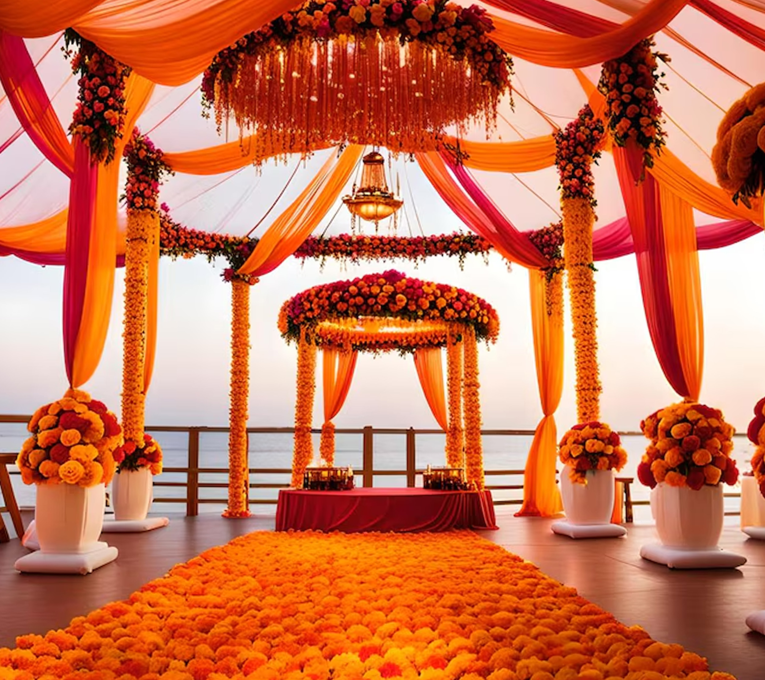 Beautiful Floral Wedding Stage Decor Ideas to Make Your D-day Unforgettable