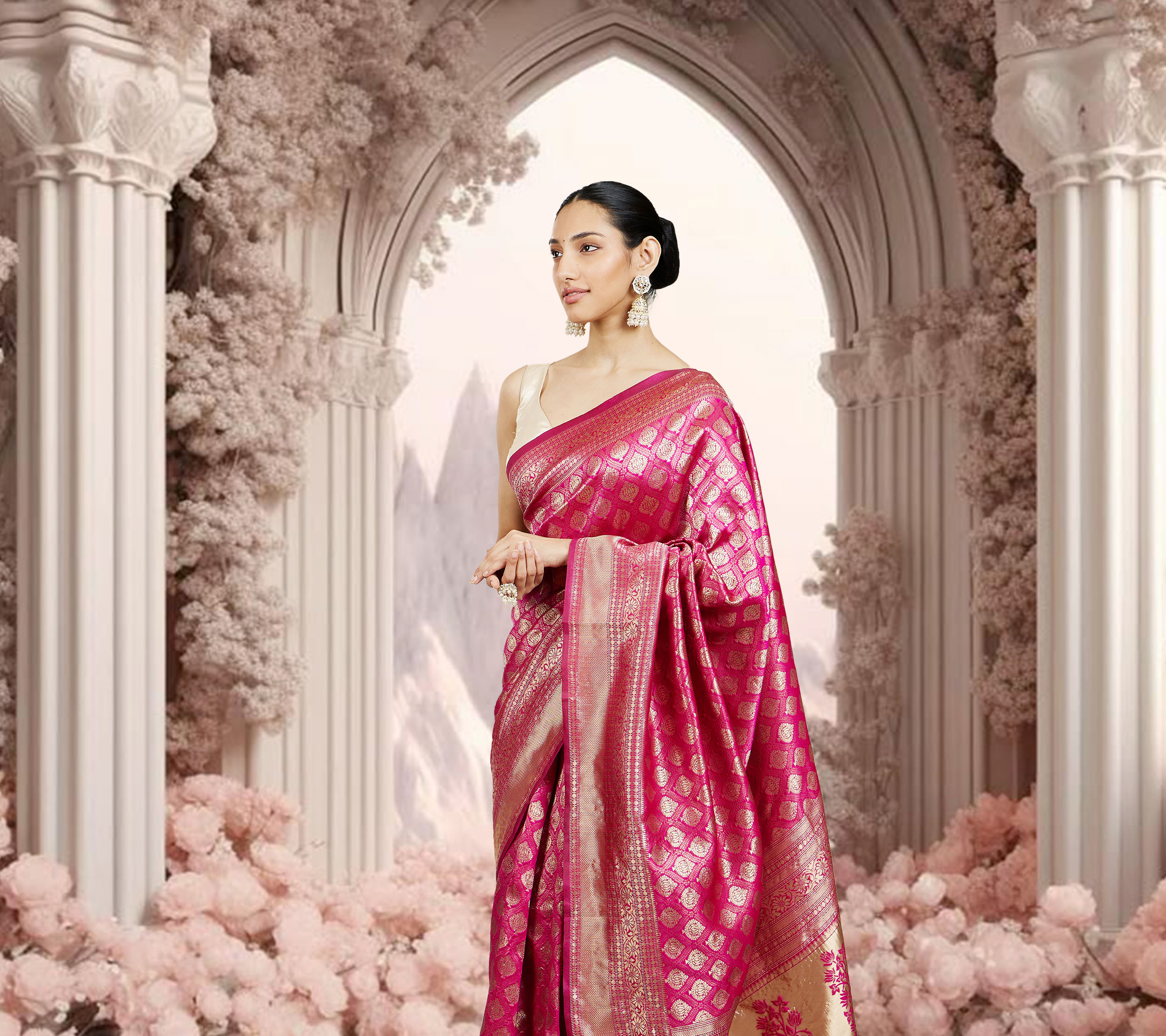 Fusion Saree Draping Styles to Slay As a Wedding Guest