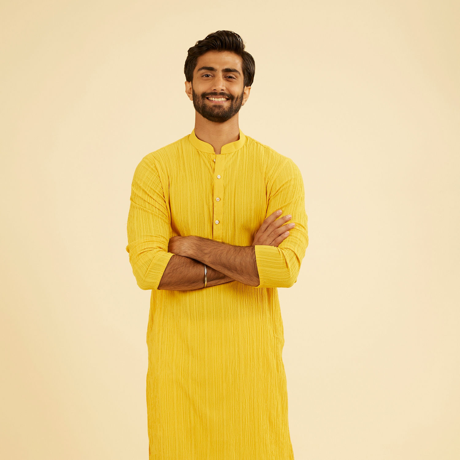Yellow Kurta for Men- Yellow Kurta Pajama for Men Online in India