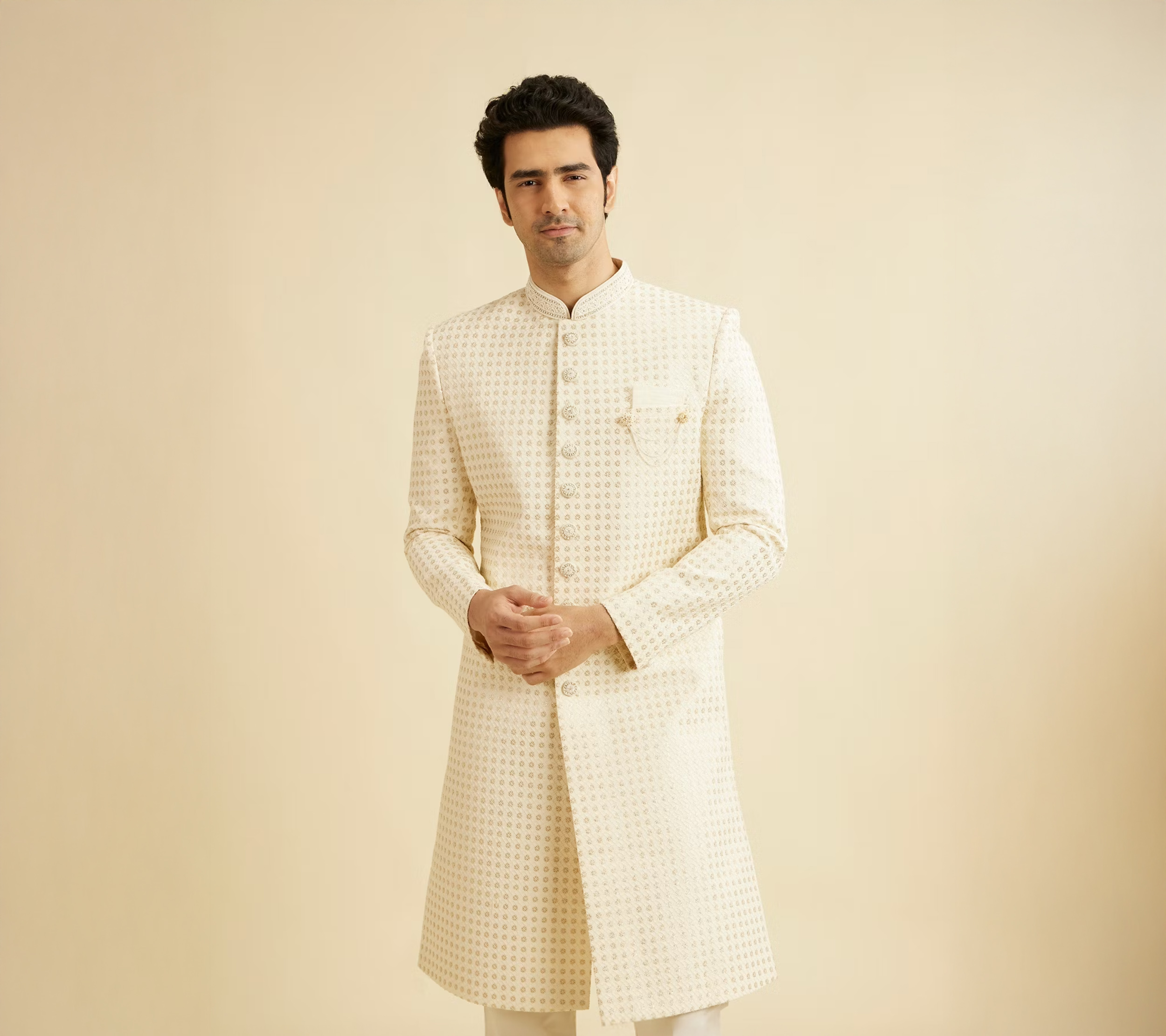 Chikankari Sherwanis for Grooms: The Ultimate Guide