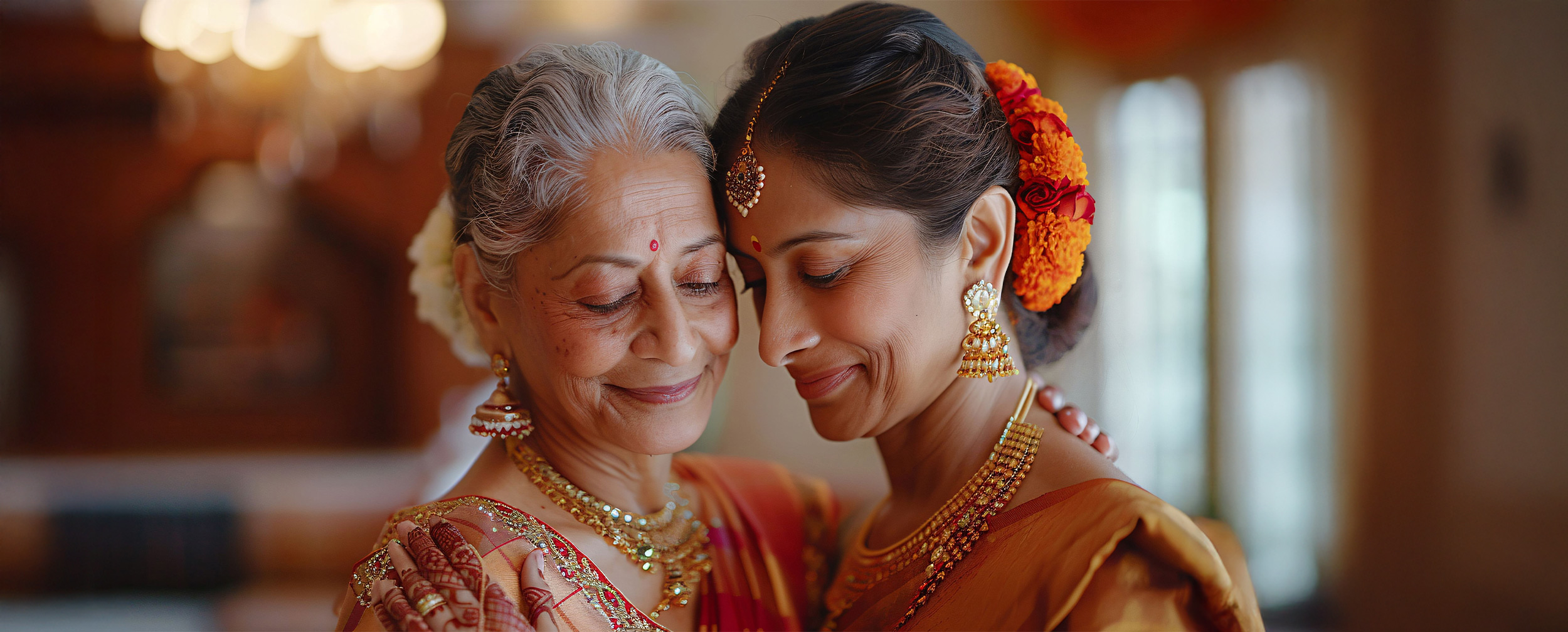 Mother and daughter having emotional moment on mothers day Mother and daughter having emotional moment on mothers day