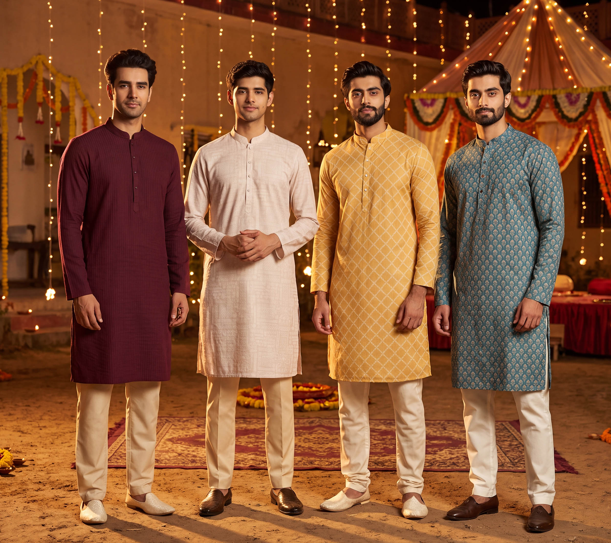 Navratri 2026: The 9 Colors Guide for Men – Significance & Styling Ideas