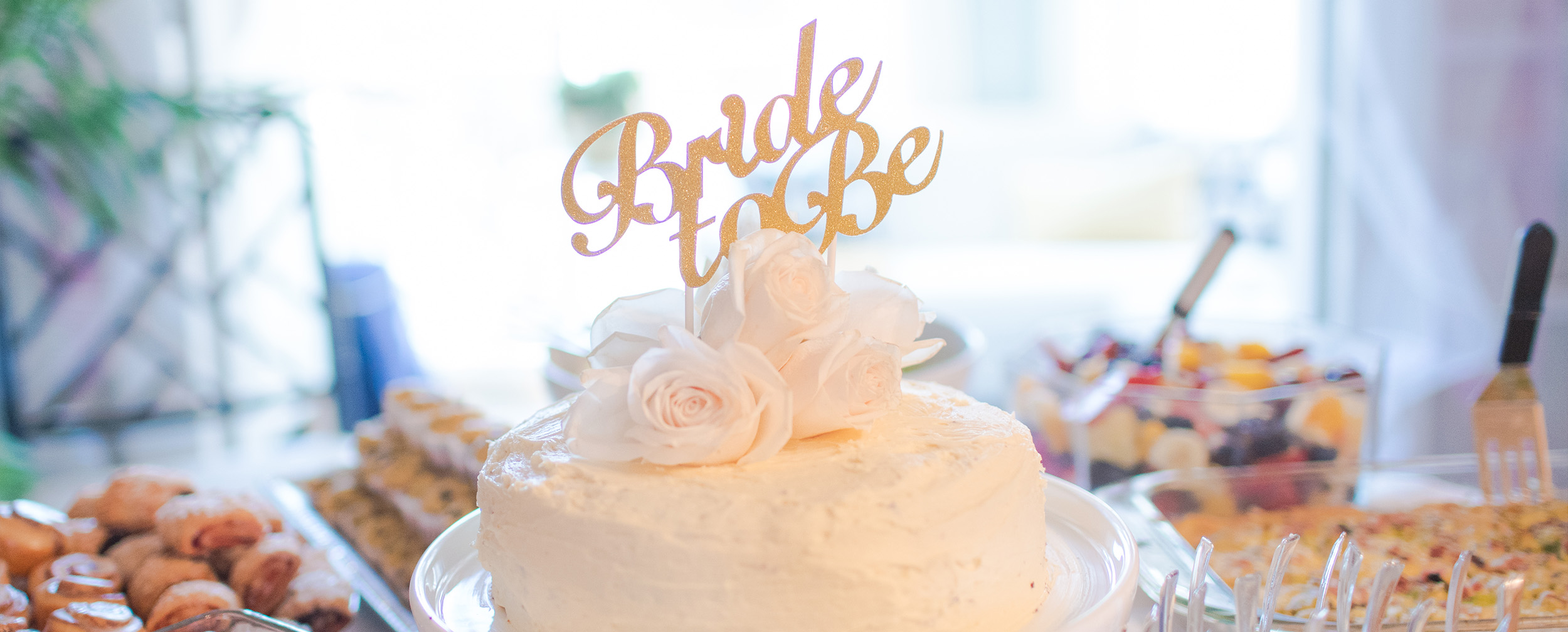 A beautiful bridal shower cake A beautiful bridal shower cake