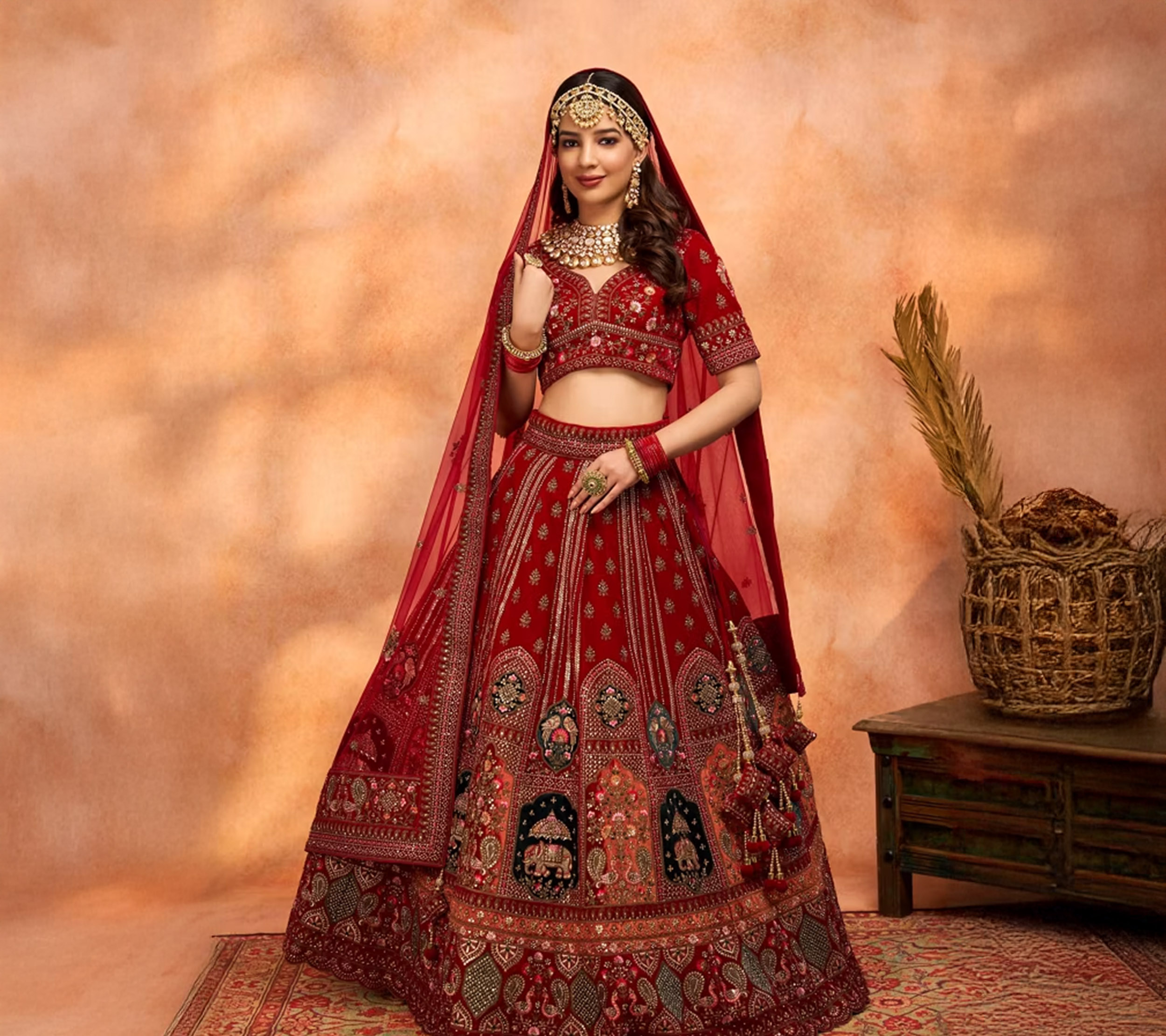 After the Shaadi Season: Velvet Lehenga Care 101