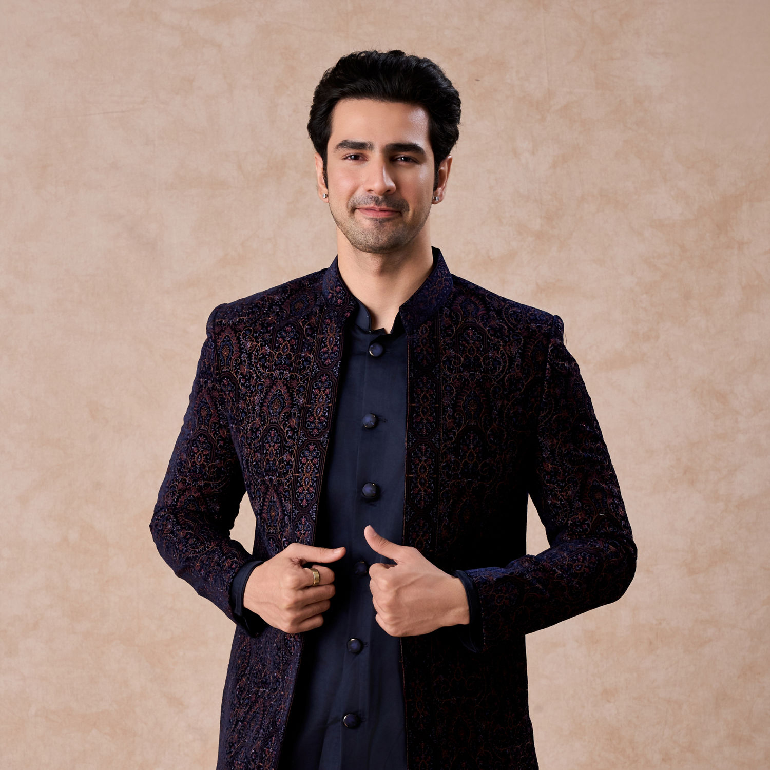 Buy Blue Indo Western Dress Online in USA