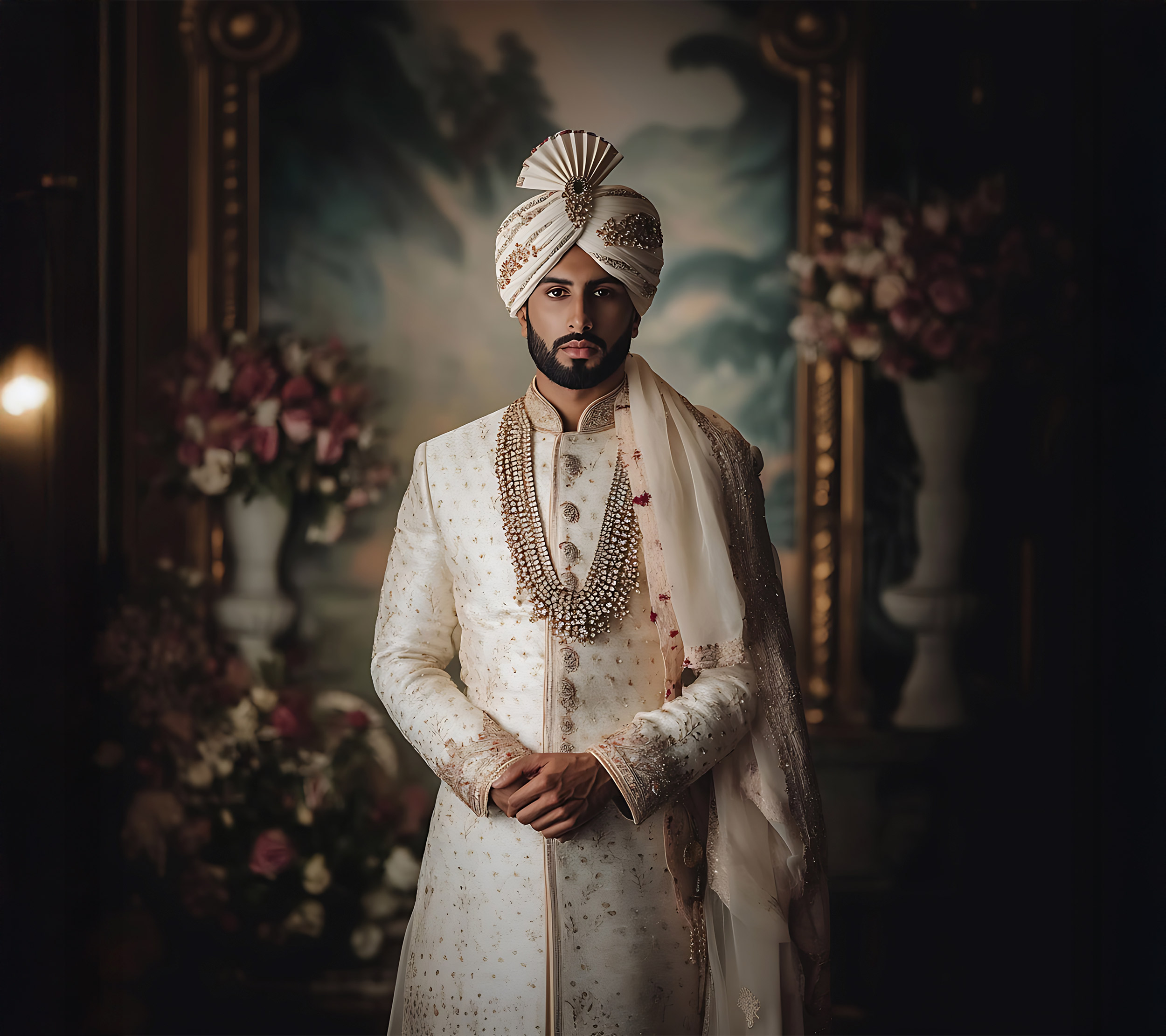 Jaw-Dropping Groom Poses in Sherwani That Will Make Your Wedding Album Pop