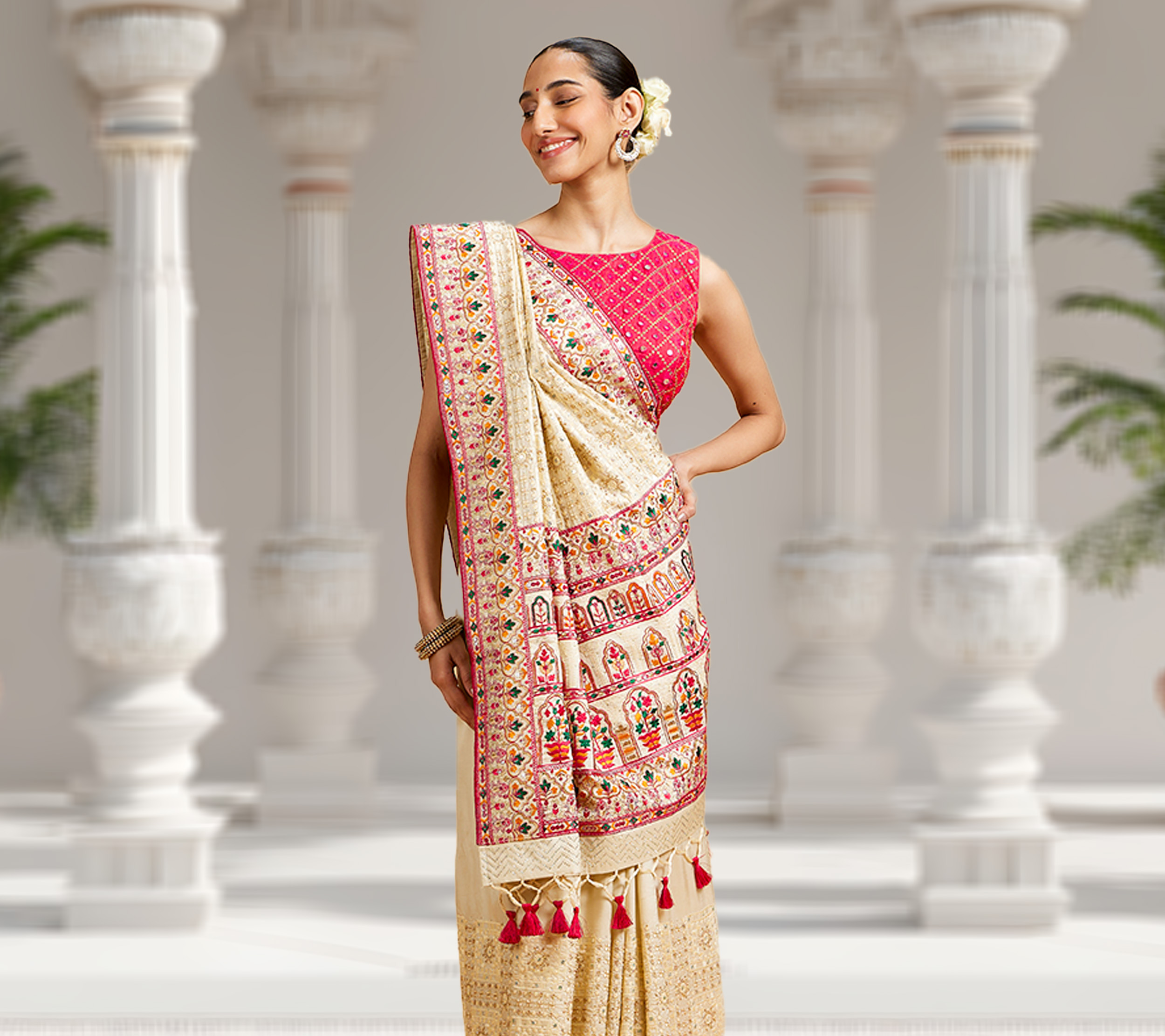 Care and Maintenance Tips for Your Mirror Work Saree