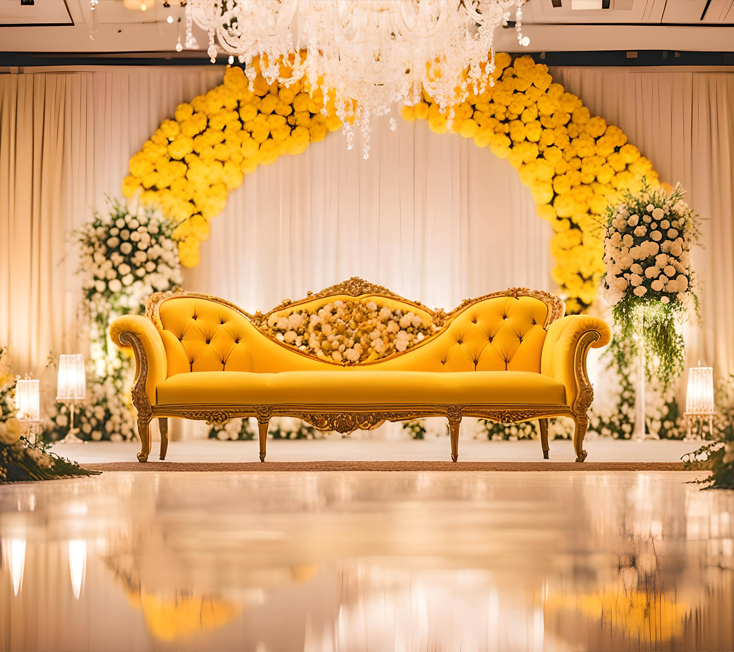 Fresh Simple Wedding Stage Decoration Ideas That Will Make Your Photos Pop