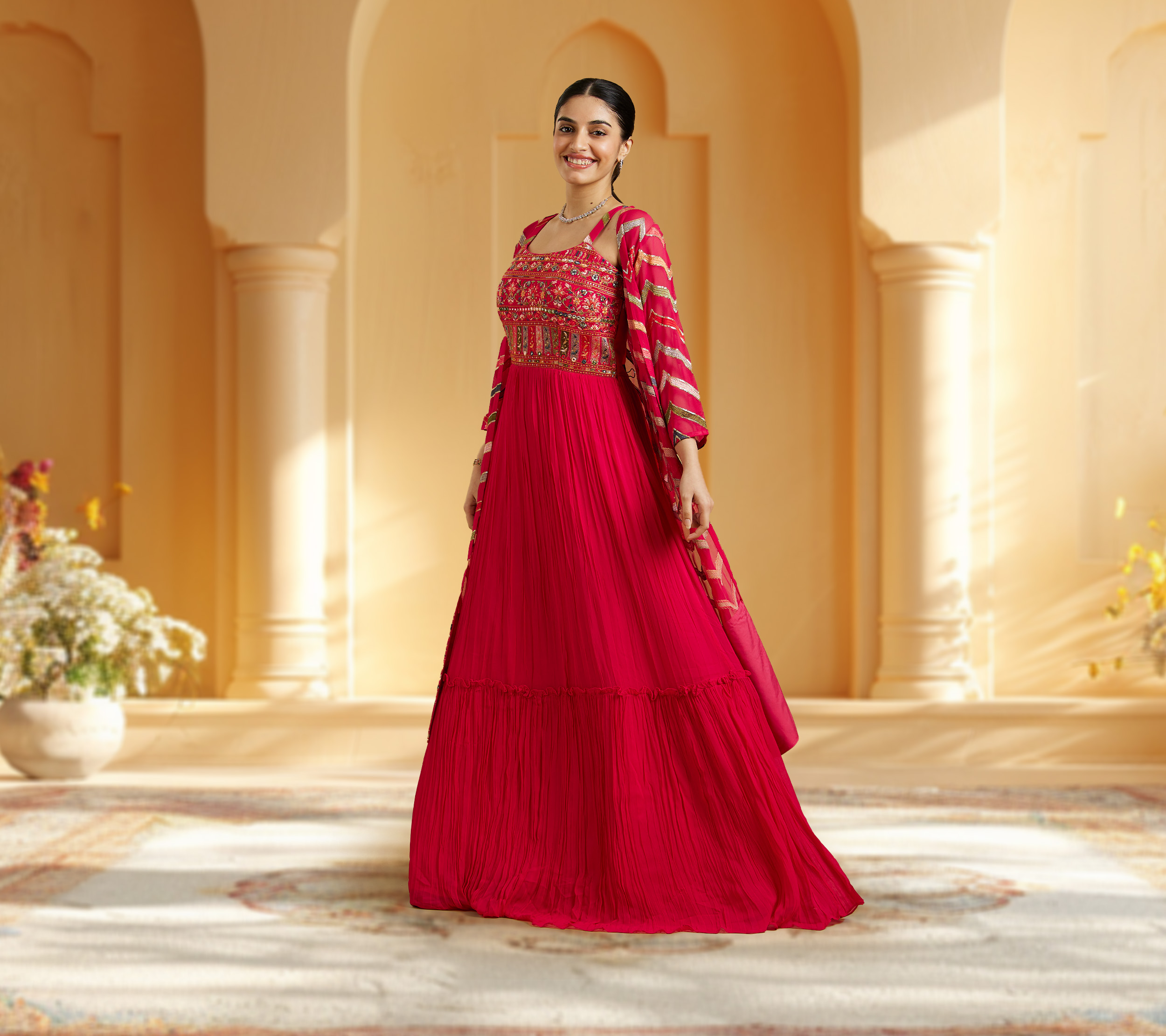 Trendy Ways to Style a Maxi Dress for an Indian Wedding