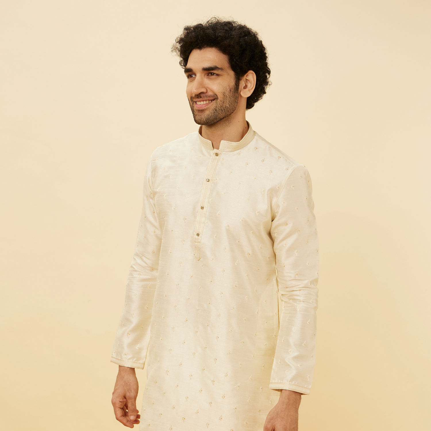 Boys Sequin Kurta Pajama Set