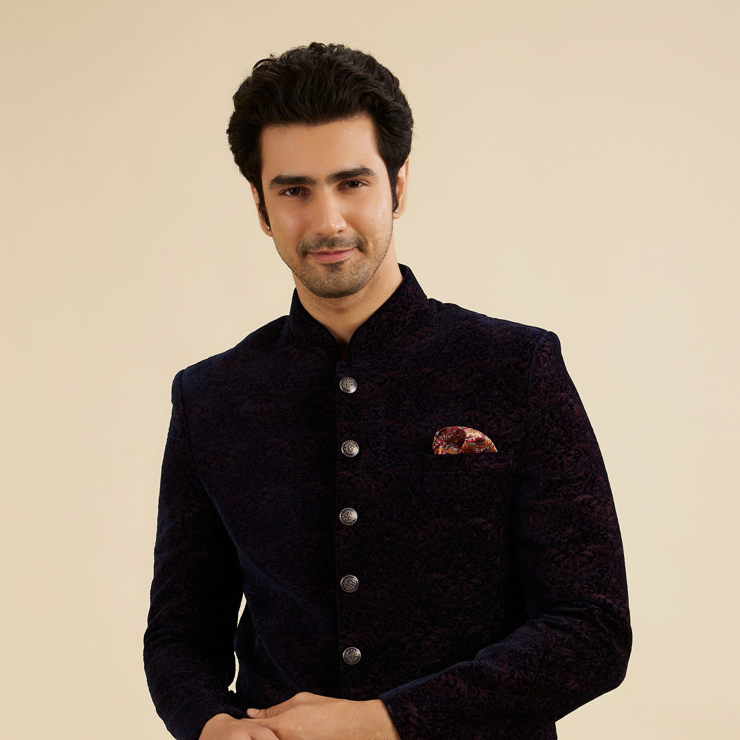 Kameez Button Gala Design Jodhpuri Suit For Men Wedding