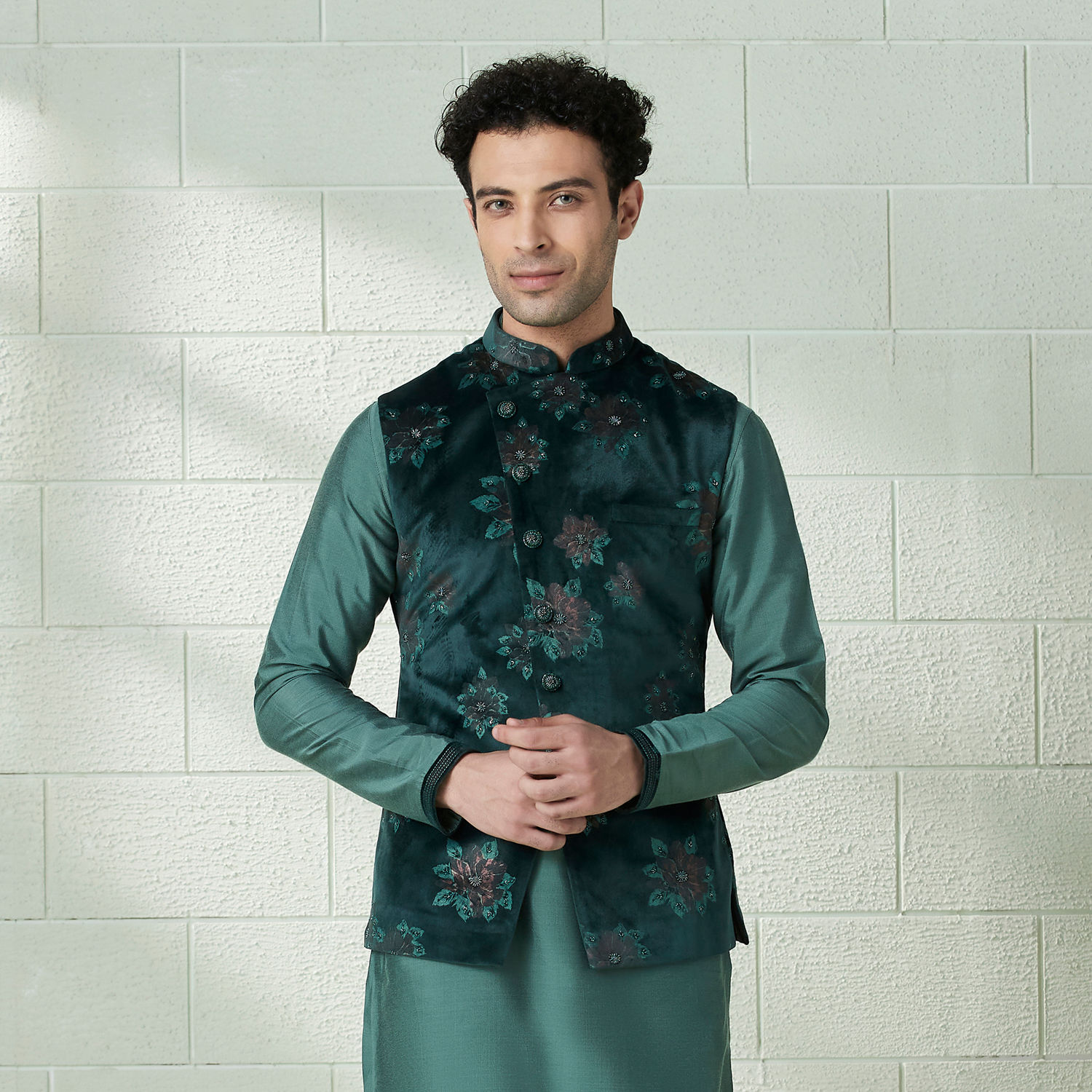 Full Sleeve Party Wear Men Jodhpuri Suit