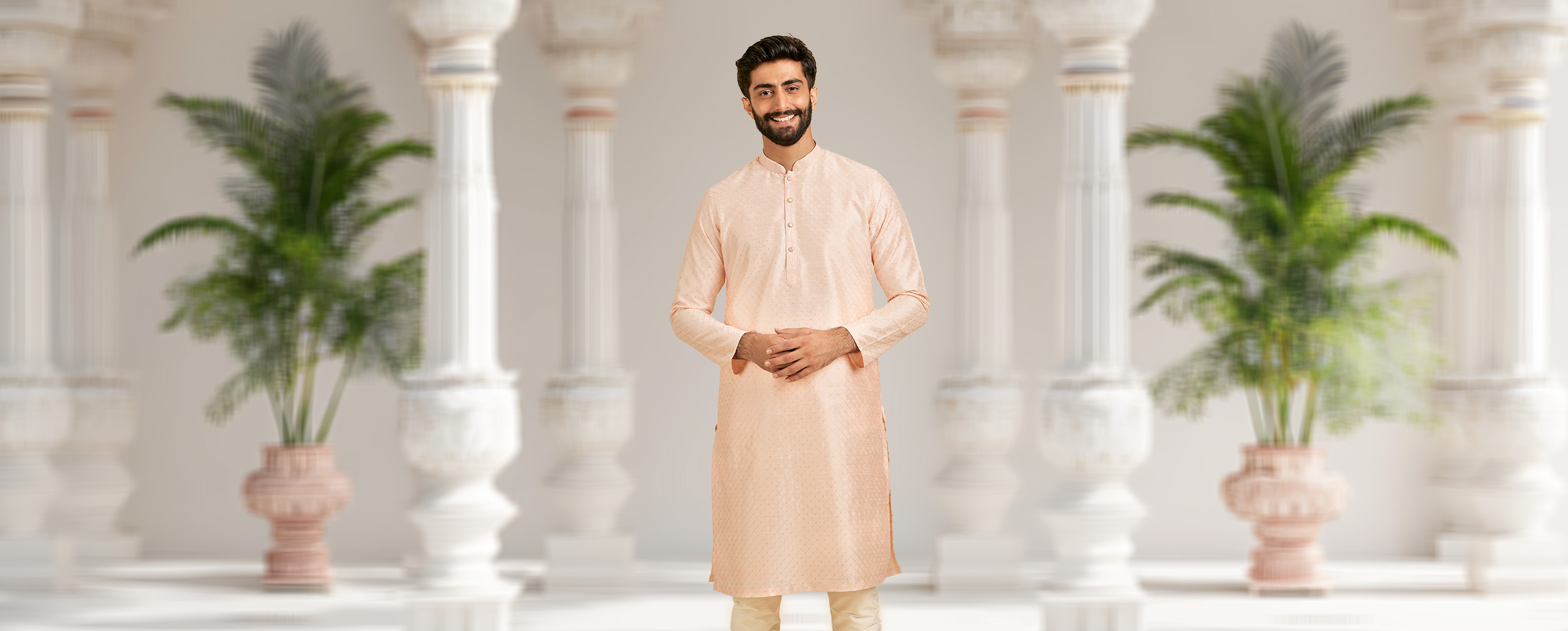 Men wearing Peach kurta pajama set FOR wedding Men wearing Peach kurta pajama set FOR wedding